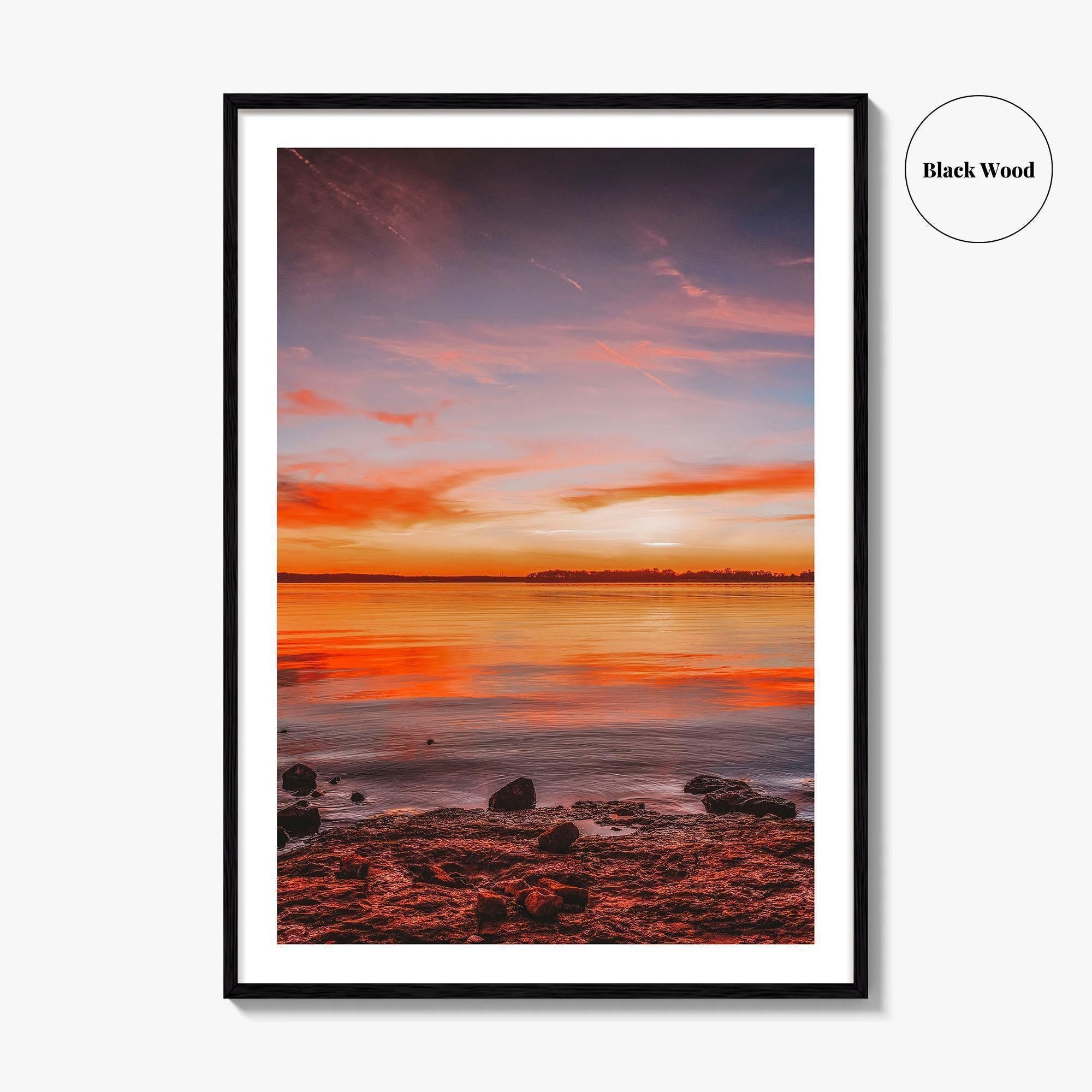 Norman Fine Art Photo Print, Lake Thunderbird, Oklahoma, USA, Wall Decor Poster