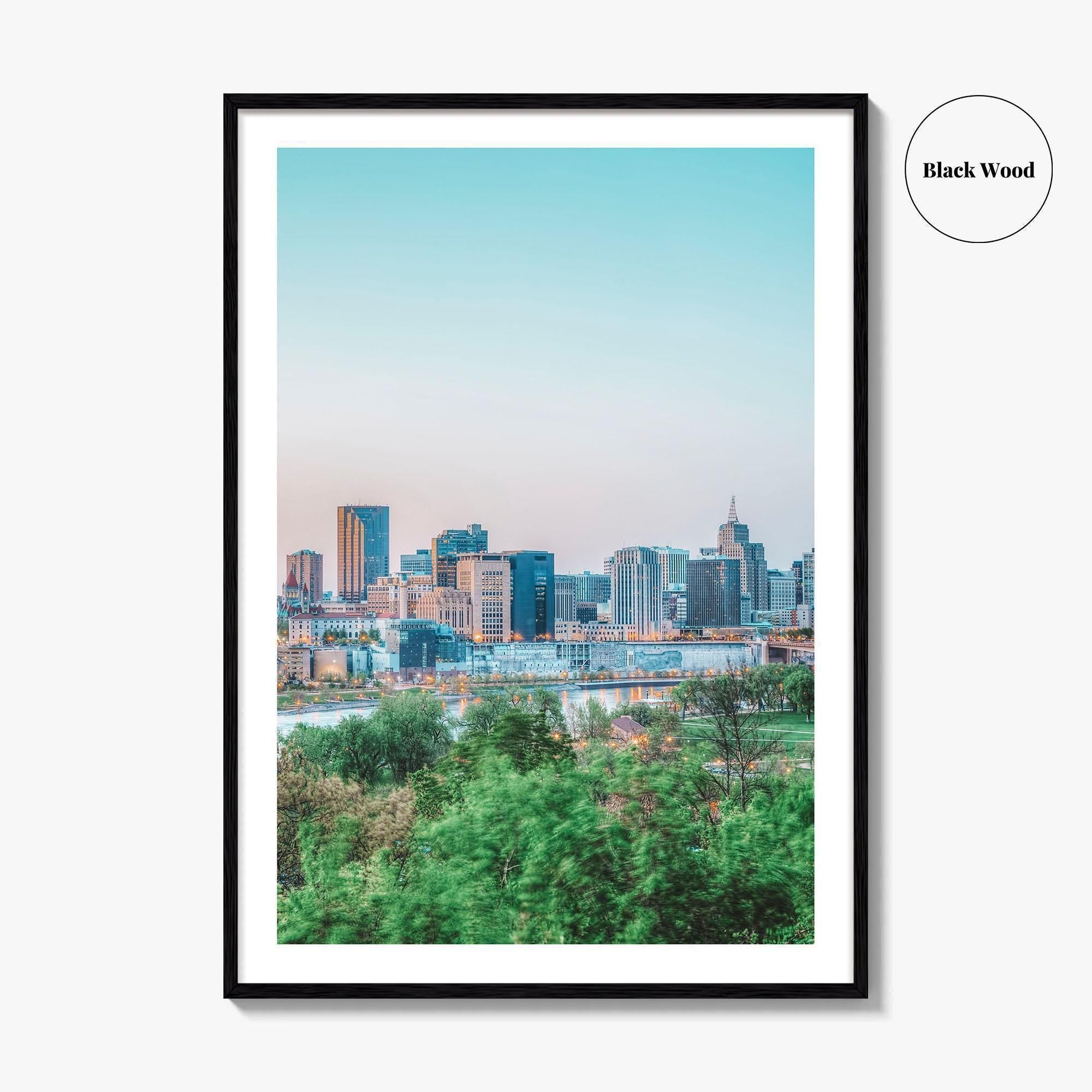 St Paul Fine Art Photo Print, Minnesota USA Wall Decor Poster