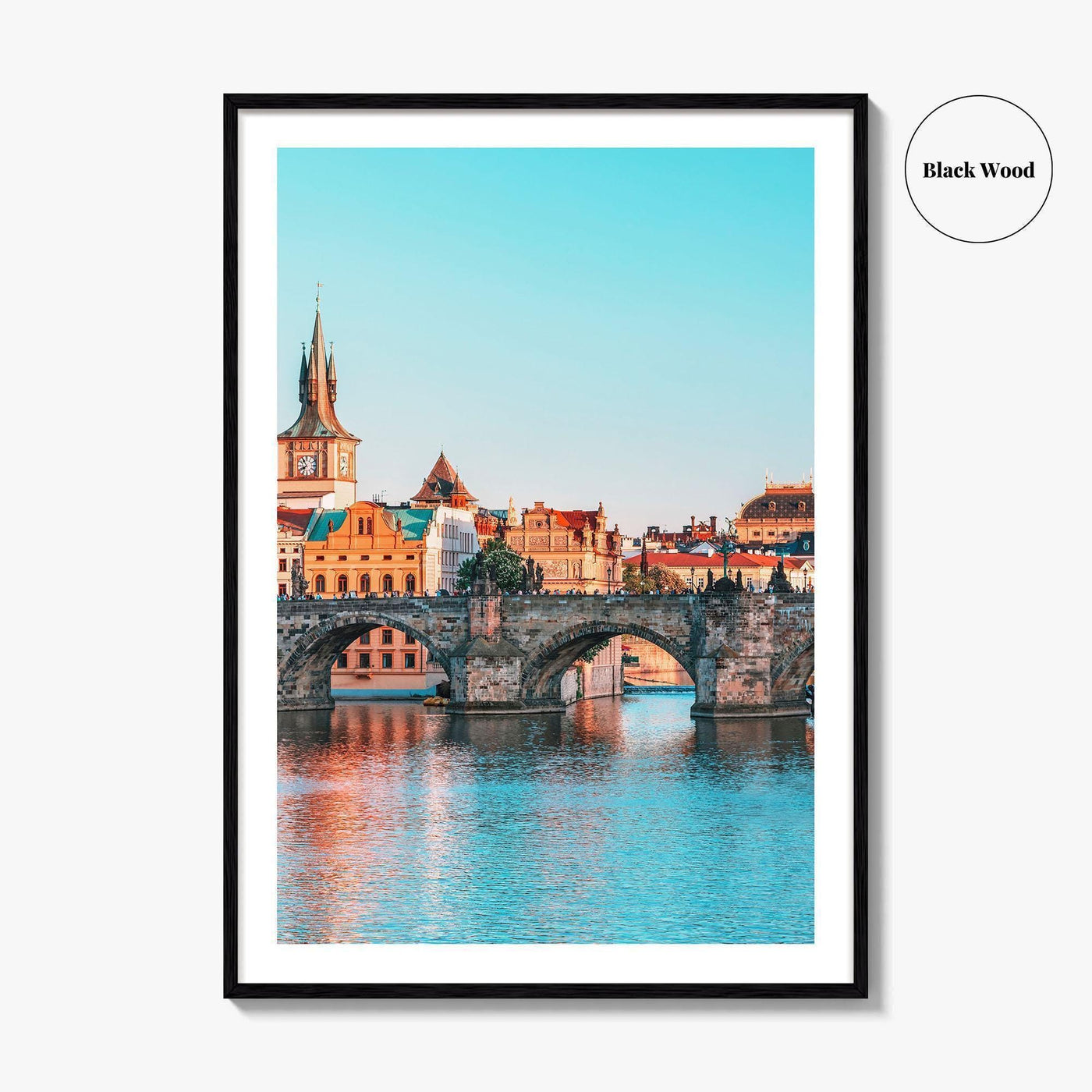 Prague Fine Art Photo Print, Praha, Charles Bridge, Old Town, Czech Republic Poster