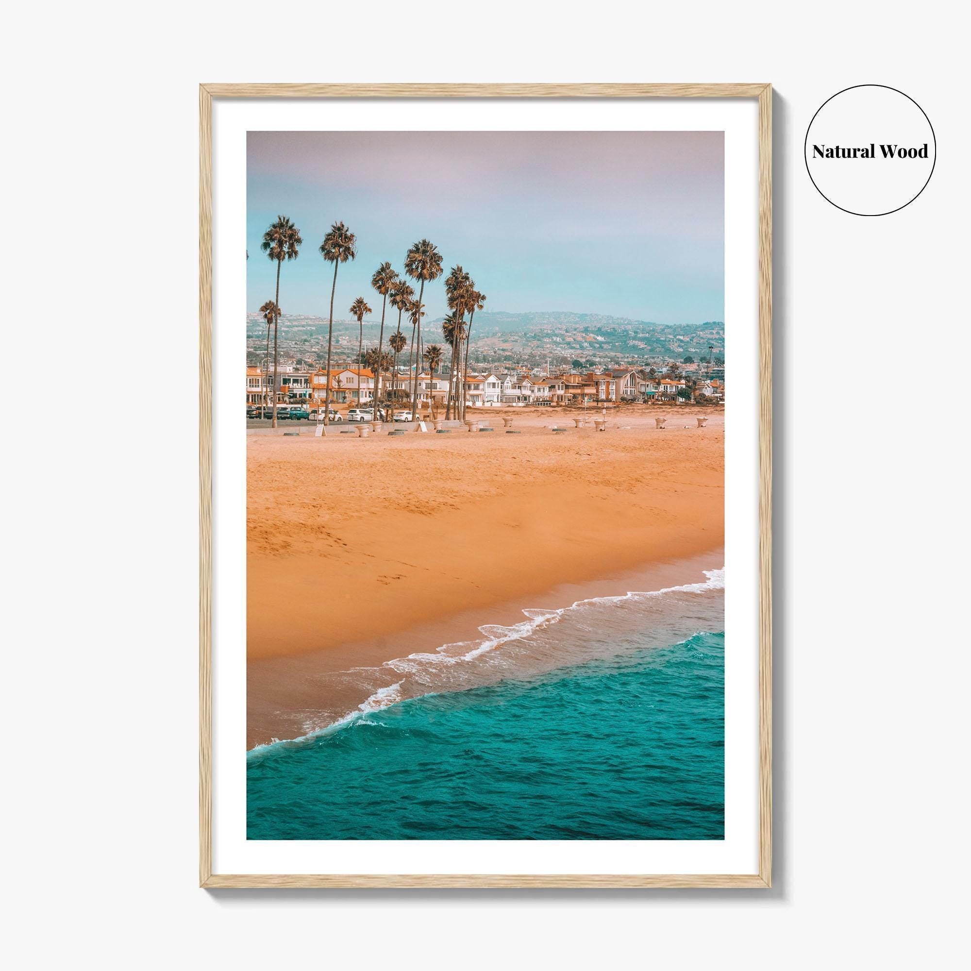 Newport Beach Fine Art Photo Print, Balboa Pier, Orange County CA Poster