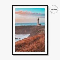 Newport Fine Art Photo Print, Yaquina Head Lighthouse, Oregon Coast Wall Poster, USA