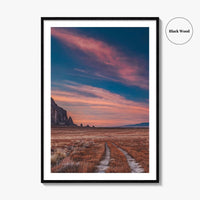 Shiprock Fine Art Photo Print, New Mexico, USA, Landscape Poster, Wall Decor