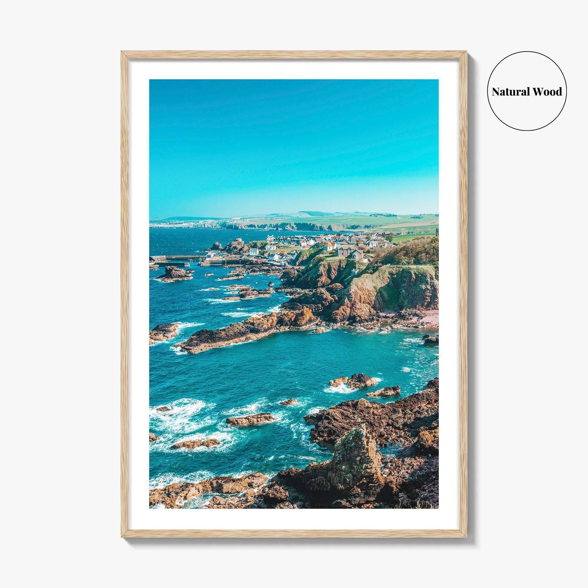 St Abbs Fine Art Photo Print, Starney Bay Nature Reserve, Berwickshire Scotland UK Poster
