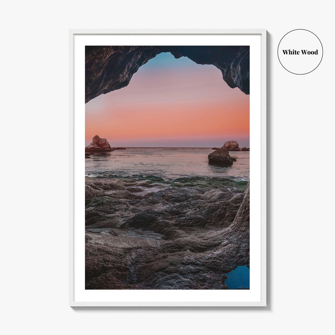 Pismo Beach Fine Art Photo Print, Sea Cave, California, USA, Poster, Central Coast