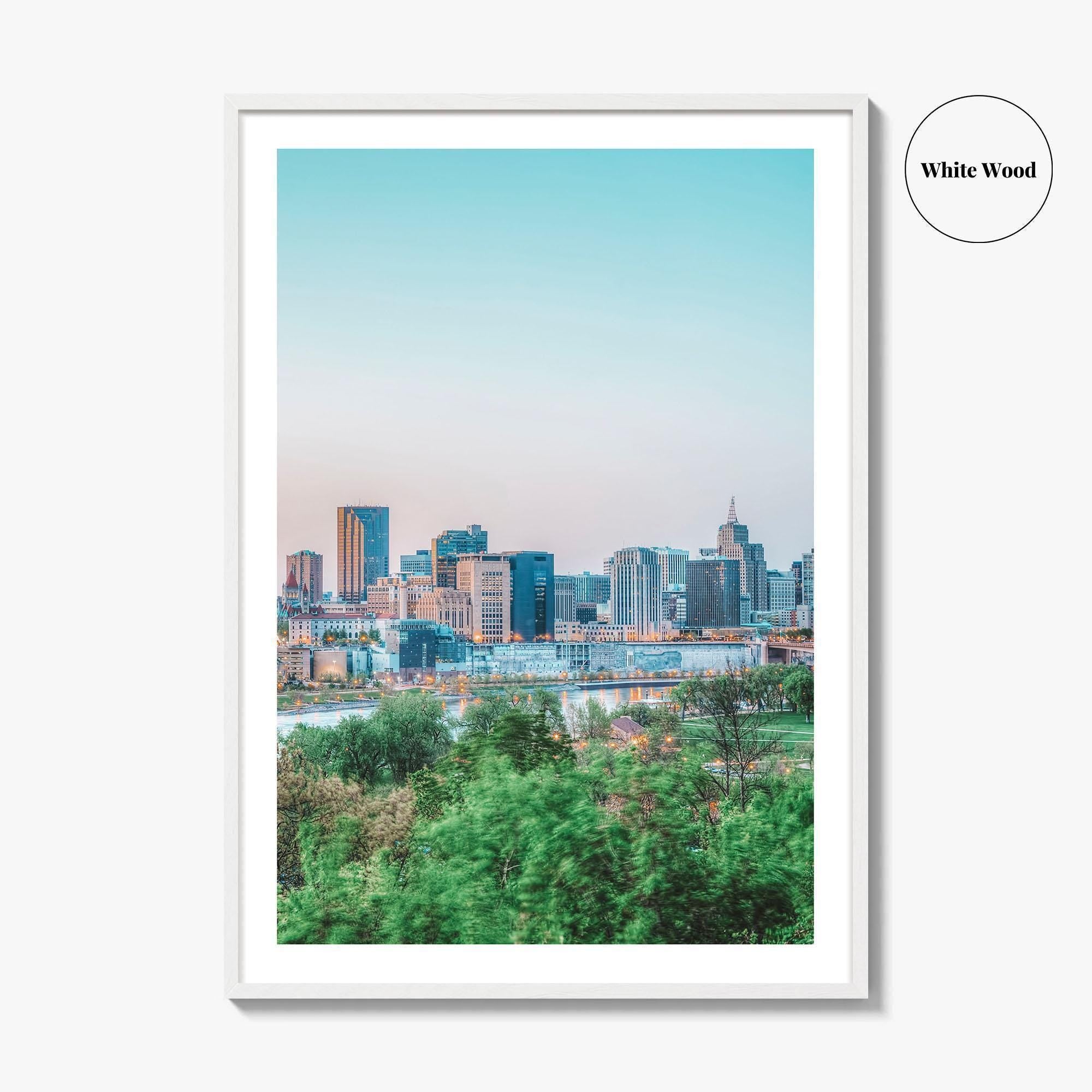 St Paul Fine Art Photo Print, Minnesota USA Wall Decor Poster