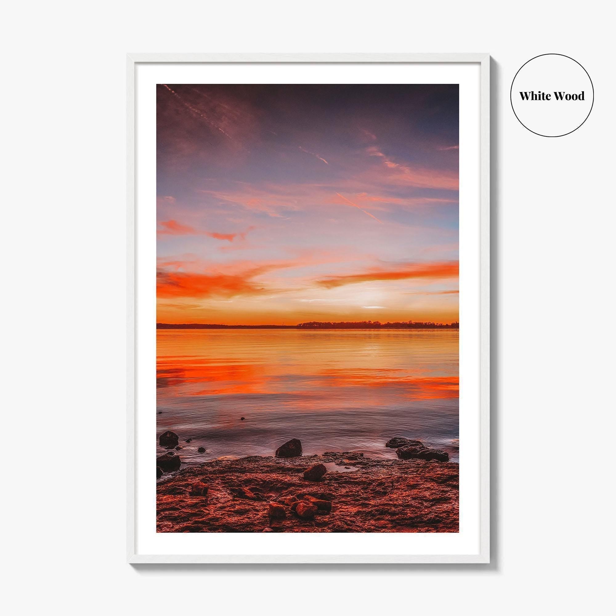 Norman Fine Art Photo Print, Lake Thunderbird, Oklahoma, USA, Wall Decor Poster