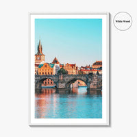 Prague Fine Art Photo Print, Praha, Charles Bridge, Old Town, Czech Republic Poster