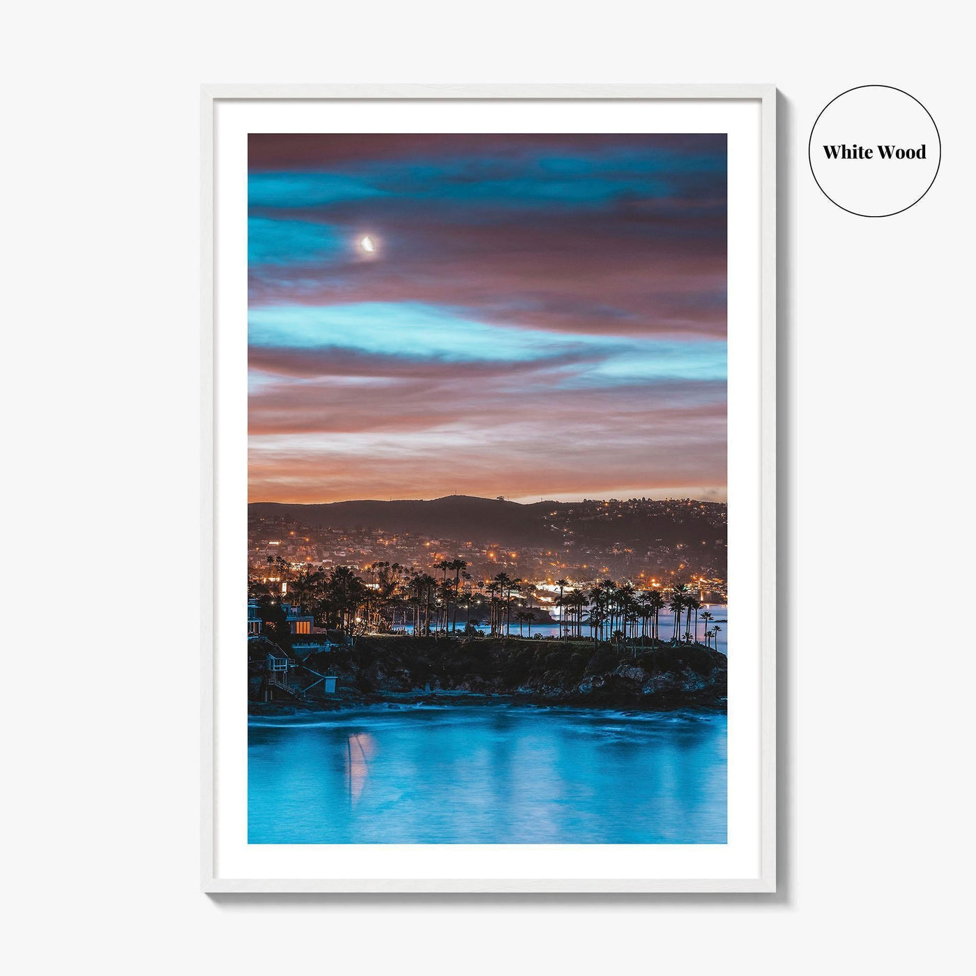 Orange County Fine Art Photo Print, California Coastal Beach Wall Decor Poster, SoCal USA