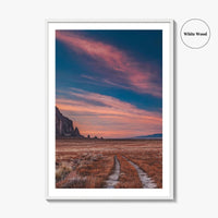 Shiprock Fine Art Photo Print, New Mexico, USA, Landscape Poster, Wall Decor