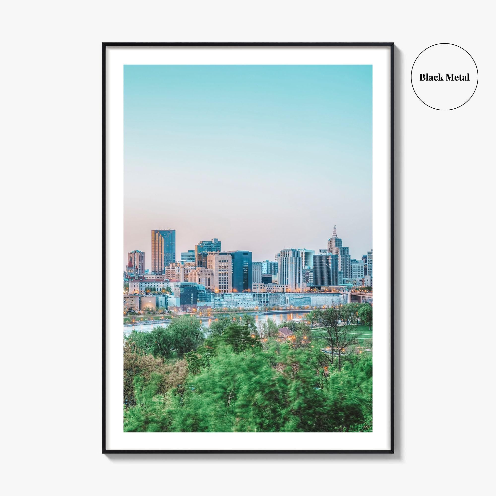 St Paul Fine Art Photo Print, Minnesota USA Wall Decor Poster