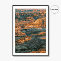 North Dakota Fine Art Photo Print, Theodore Roosevelt National Park, Painted Canyon, Badlands, USA