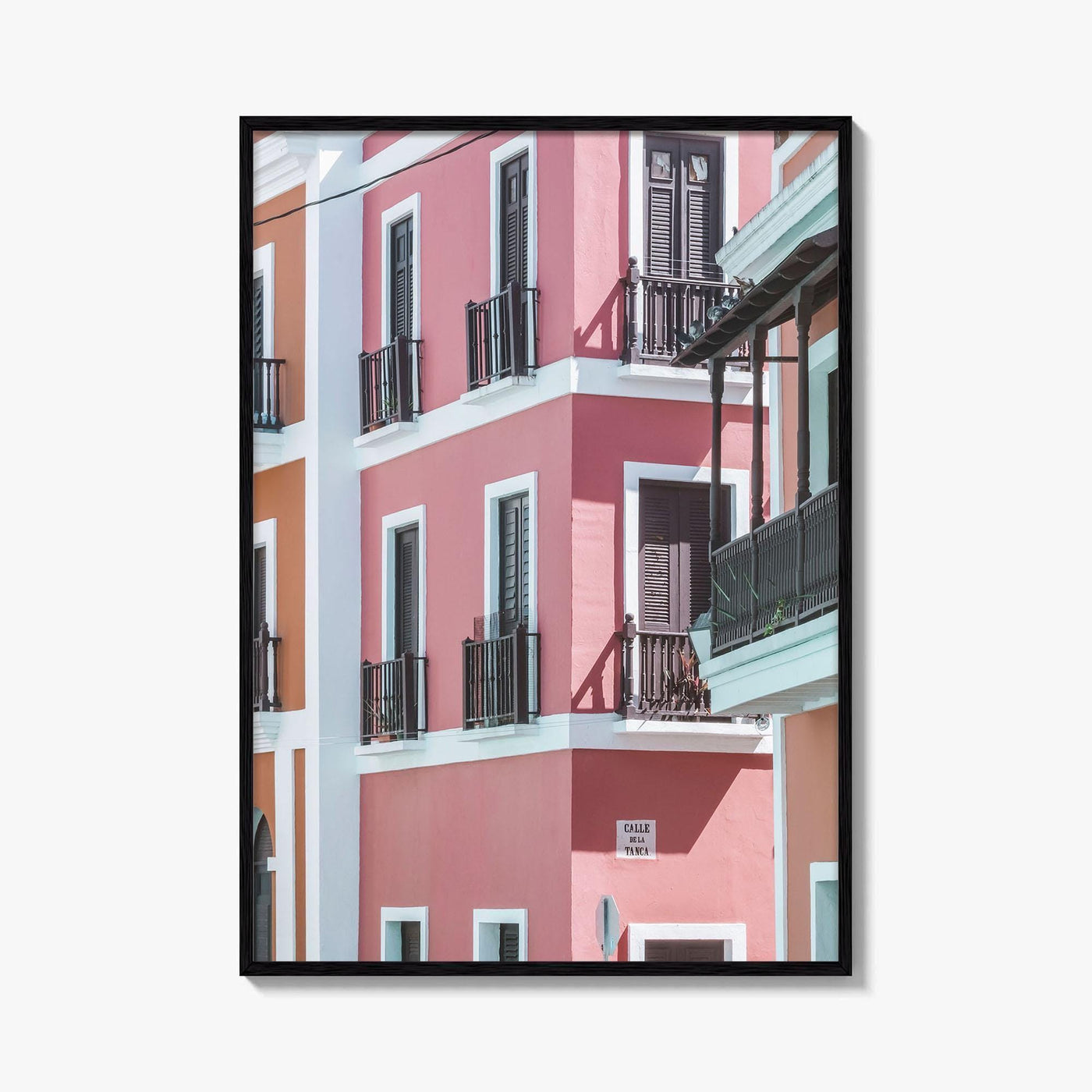 Old San Juan Fine Art Photo Print, Puerto Rico Wall Poster, Colonial Architecture