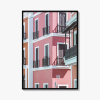 Old San Juan Fine Art Photo Print, Puerto Rico Wall Poster, Colonial Architecture