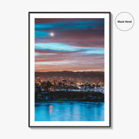 Orange County Fine Art Photo Print, California Coastal Beach Wall Decor Poster, SoCal USA