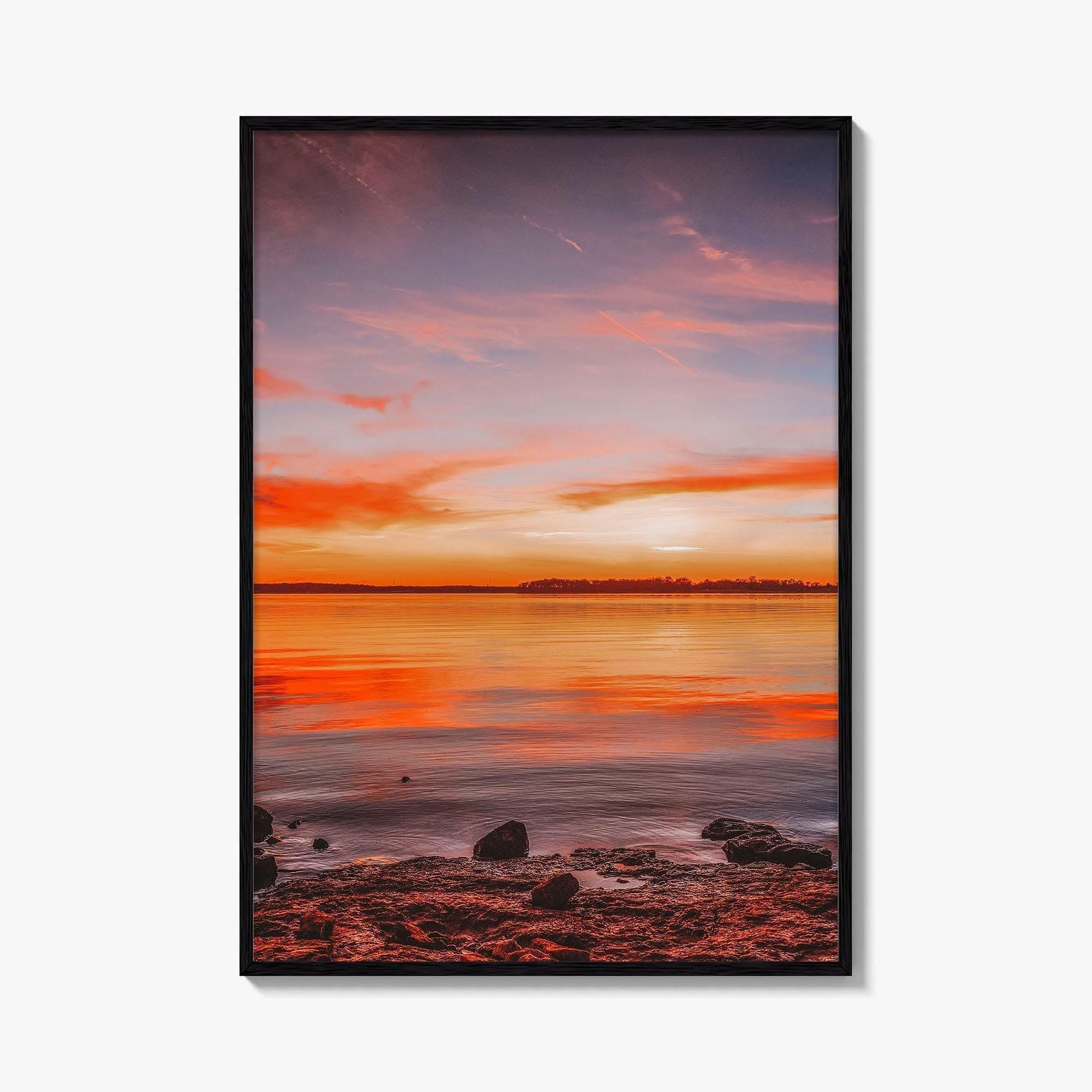 Norman Fine Art Photo Print, Lake Thunderbird, Oklahoma, USA, Wall Decor Poster