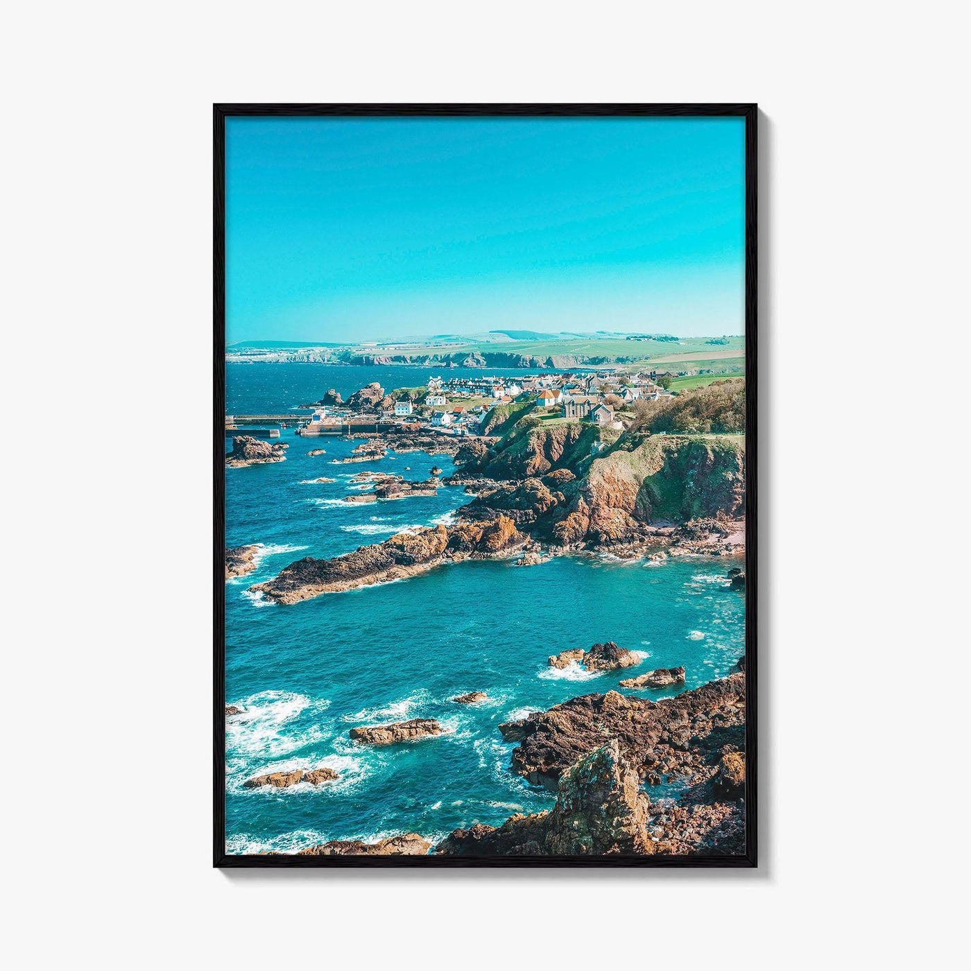 St Abbs Fine Art Photo Print, Starney Bay Nature Reserve, Berwickshire Scotland UK Poster