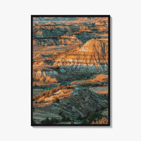North Dakota Fine Art Photo Print, Theodore Roosevelt National Park, Painted Canyon, Badlands, USA