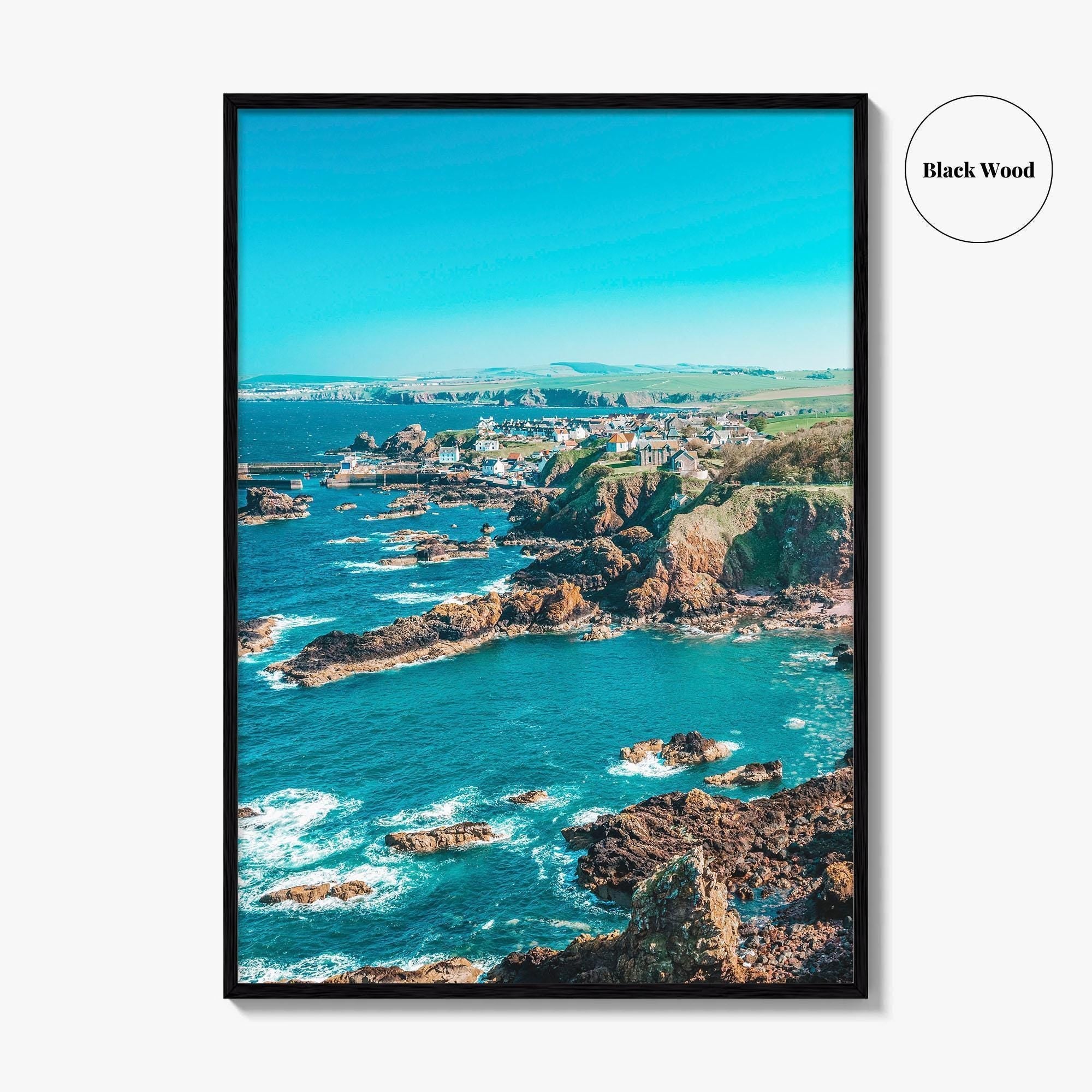 St Abbs Fine Art Photo Print, Starney Bay Nature Reserve, Berwickshire Scotland UK Poster