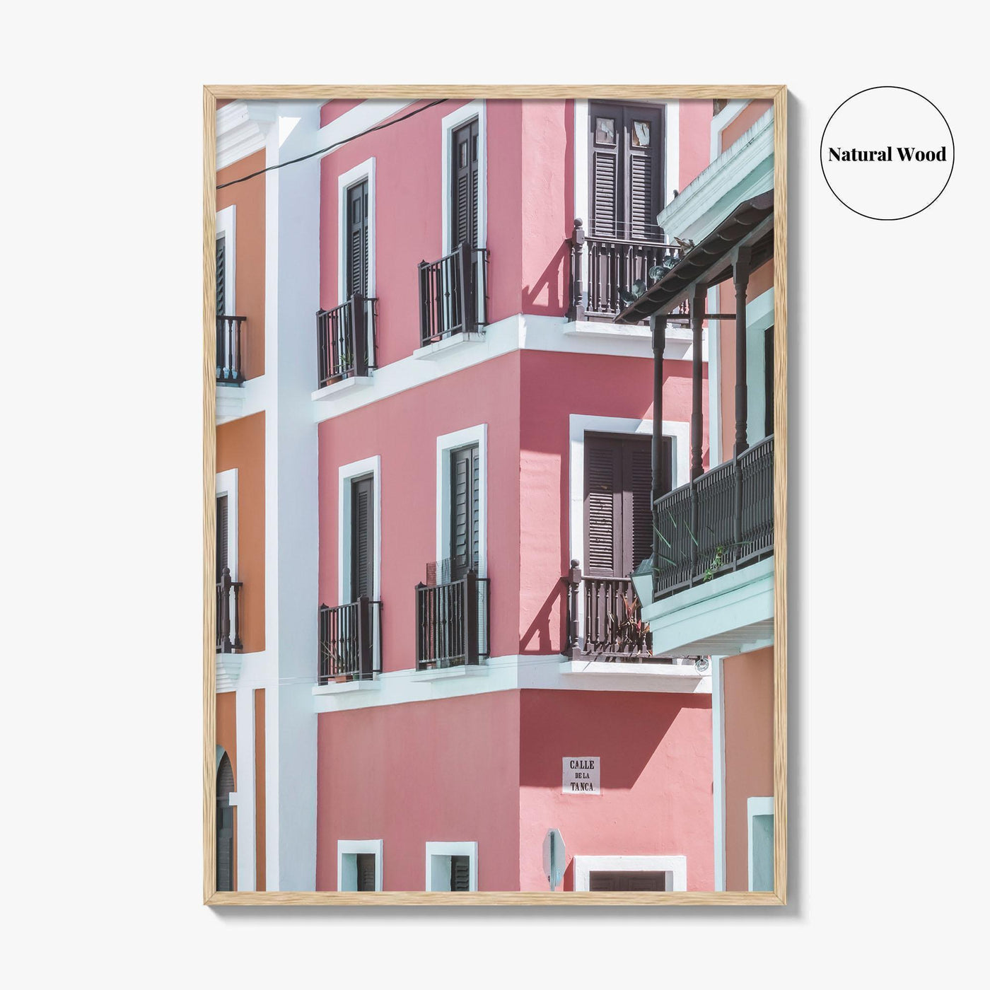 Old San Juan Fine Art Photo Print, Puerto Rico Wall Poster, Colonial Architecture