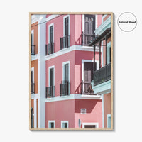 Old San Juan Fine Art Photo Print, Puerto Rico Wall Poster, Colonial Architecture