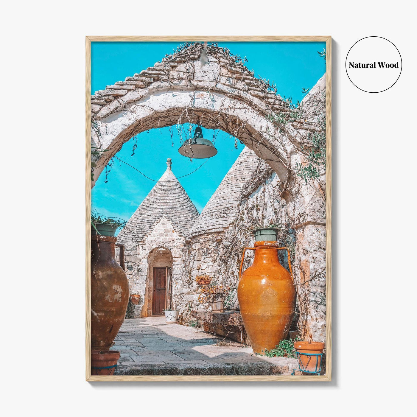 Puglia Fine Art Photo Print, Alberobello, Apulia Italy, Trulli Wall Poster