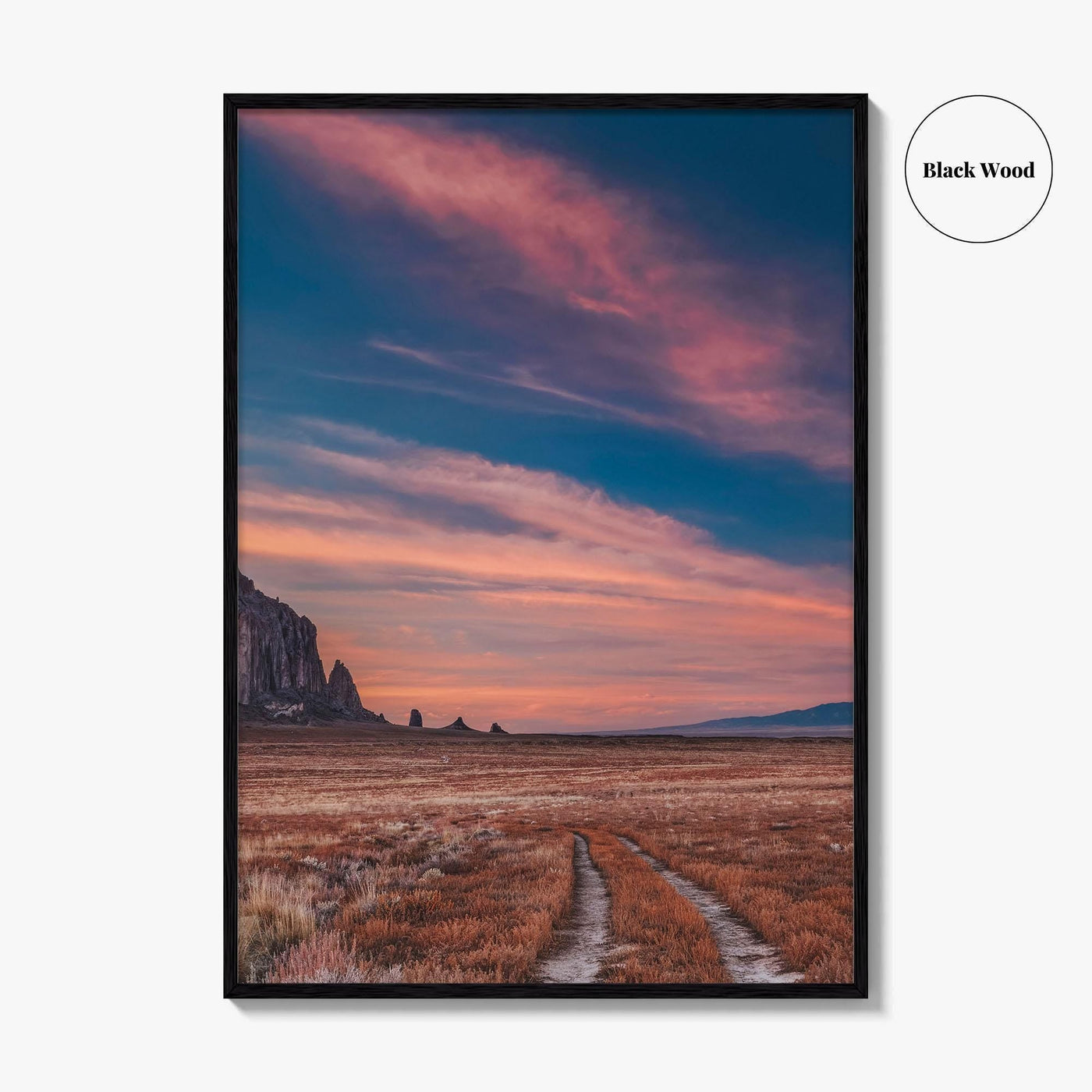 Shiprock Fine Art Photo Print, New Mexico, USA, Landscape Poster, Wall Decor