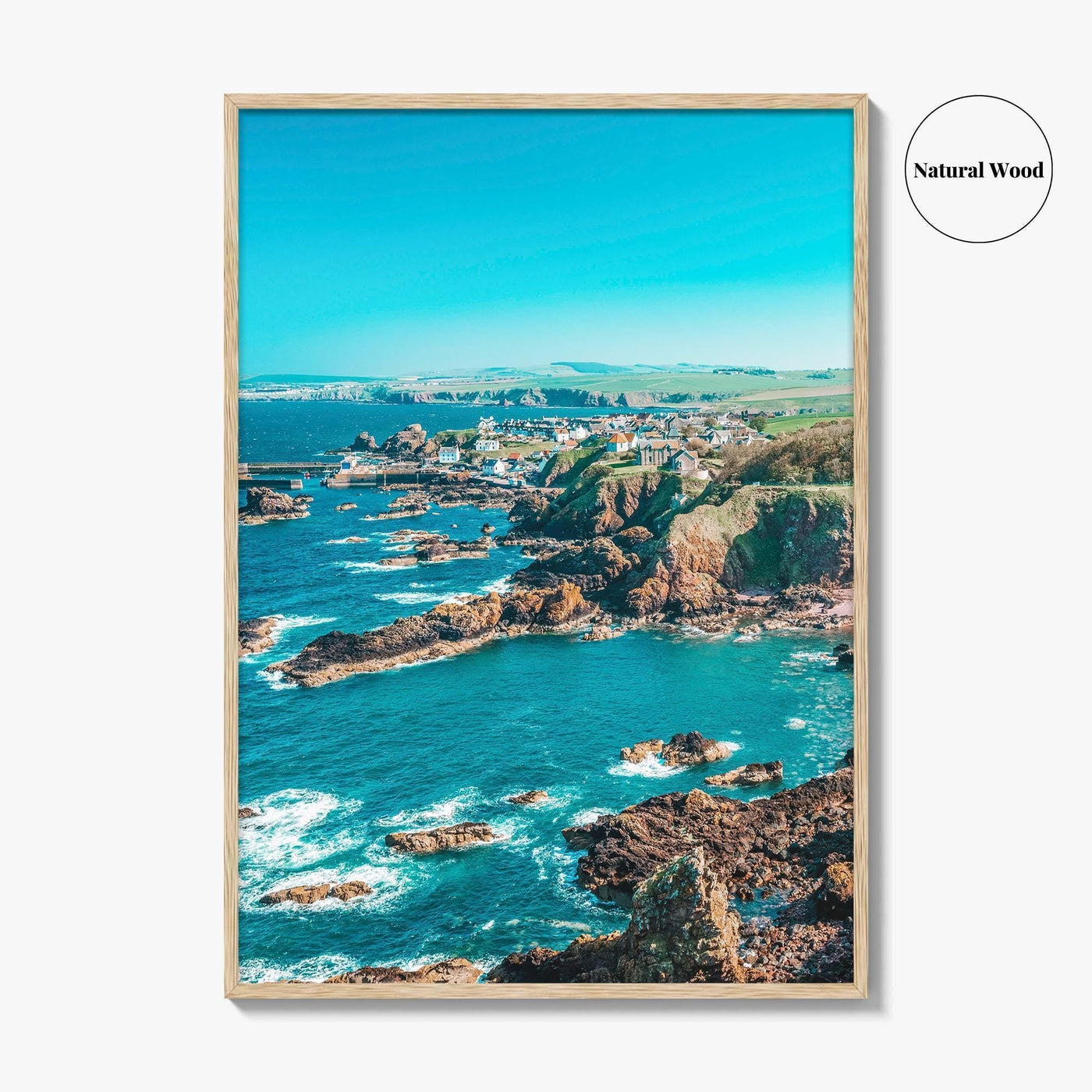 St Abbs Fine Art Photo Print, Starney Bay Nature Reserve, Berwickshire Scotland UK Poster