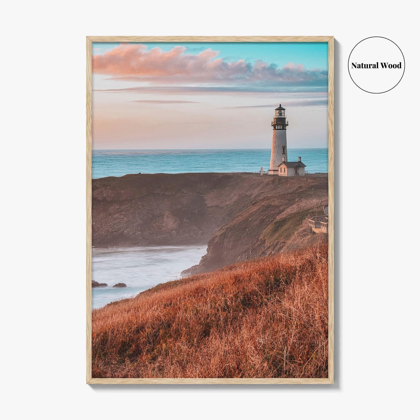 Newport Fine Art Photo Print, Yaquina Head Lighthouse, Oregon Coast Wall Poster, USA