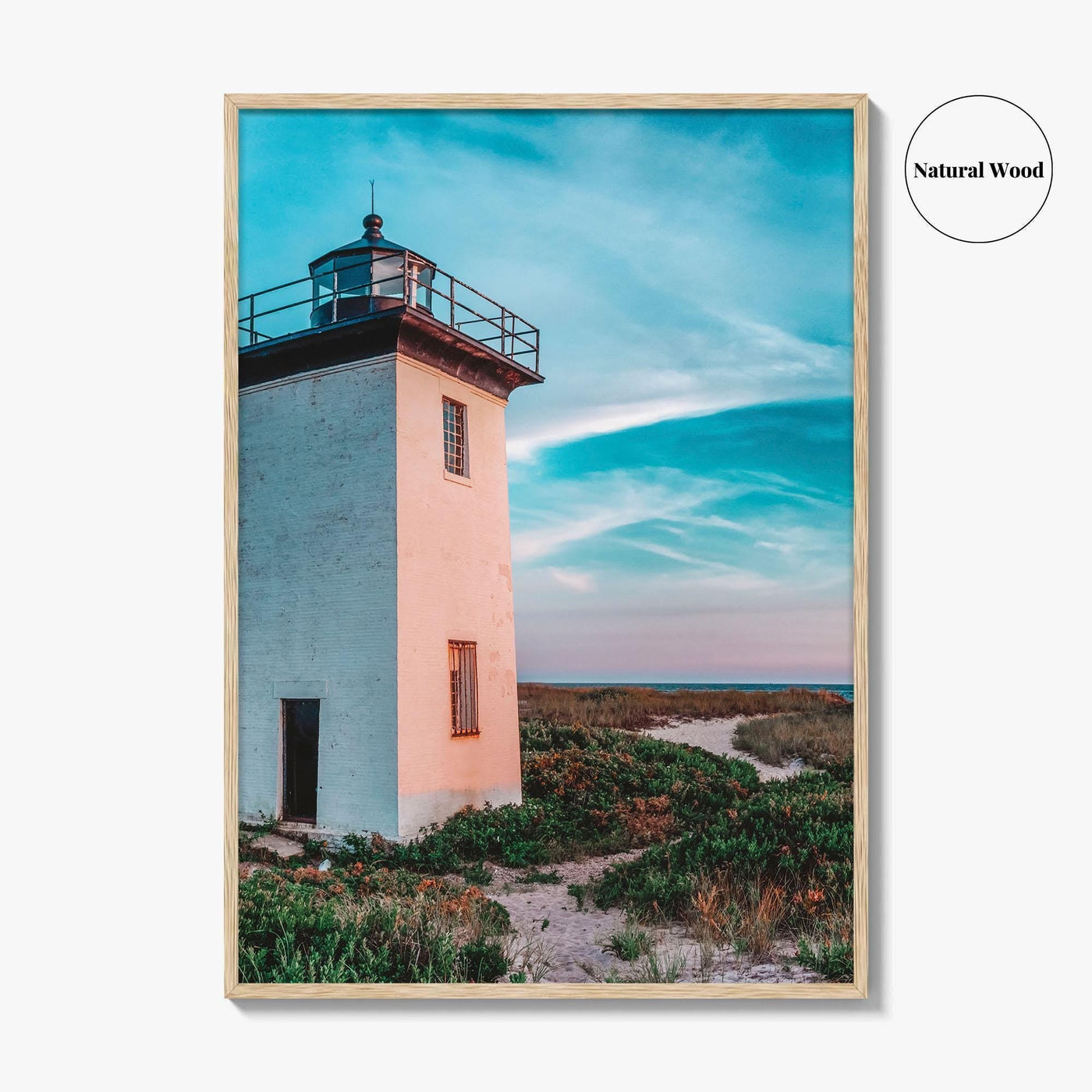 Provincetown Fine Art Photo Print, Wood End Lighthouse, Cape Cod Massachusetts, Panoramic Poster
