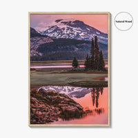 Sparks Lake Oregon Fine Art Photo Print, Bend, Cascades, USA Wall Decor Poster