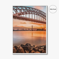 Queens New York Fine Art Photo Print, Astoria, Hell Gate Triboro Bridges, NYC
