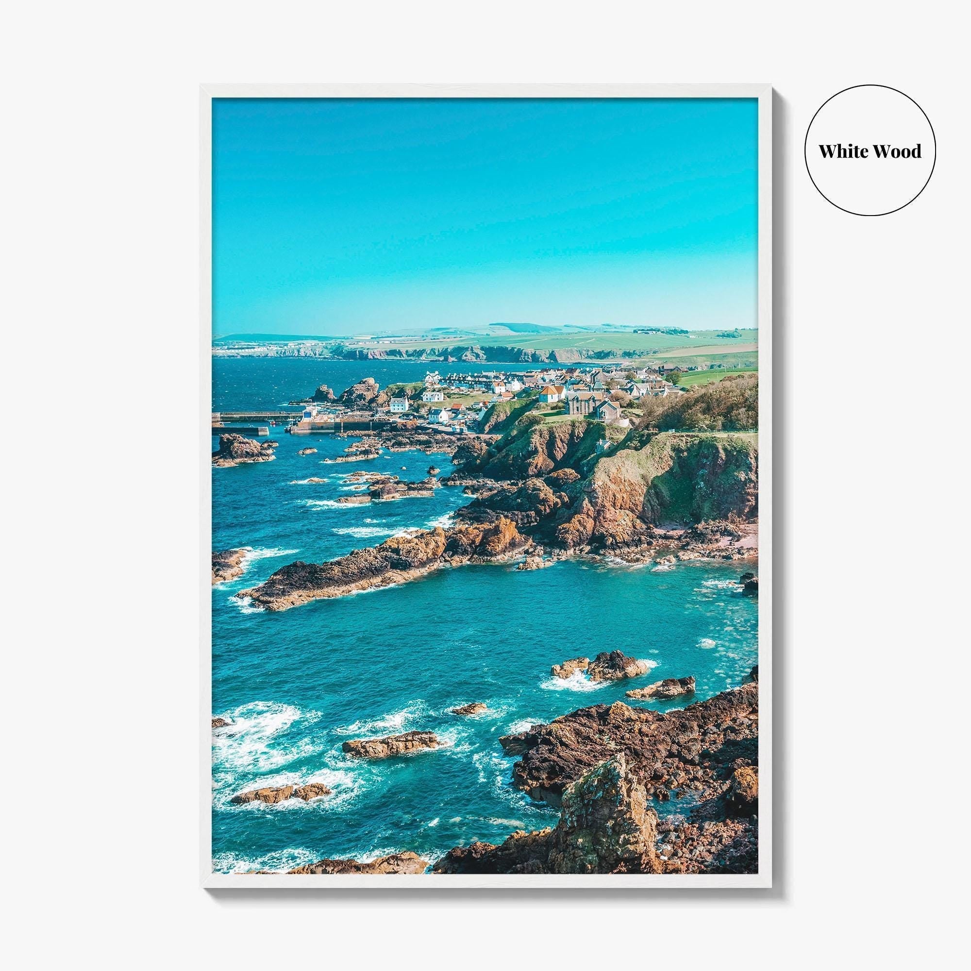 St Abbs Fine Art Photo Print, Starney Bay Nature Reserve, Berwickshire Scotland UK Poster