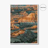 North Dakota Fine Art Photo Print, Theodore Roosevelt National Park, Painted Canyon, Badlands, USA