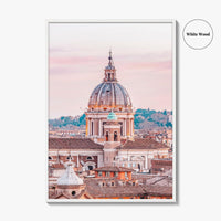 Rome Skyline Fine Art Photo Print, Italy Poster, Vatican City, St Peter's Square