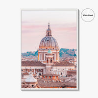 Rome Skyline Fine Art Photo Print, Italy Poster, Vatican City, St Peter's Square