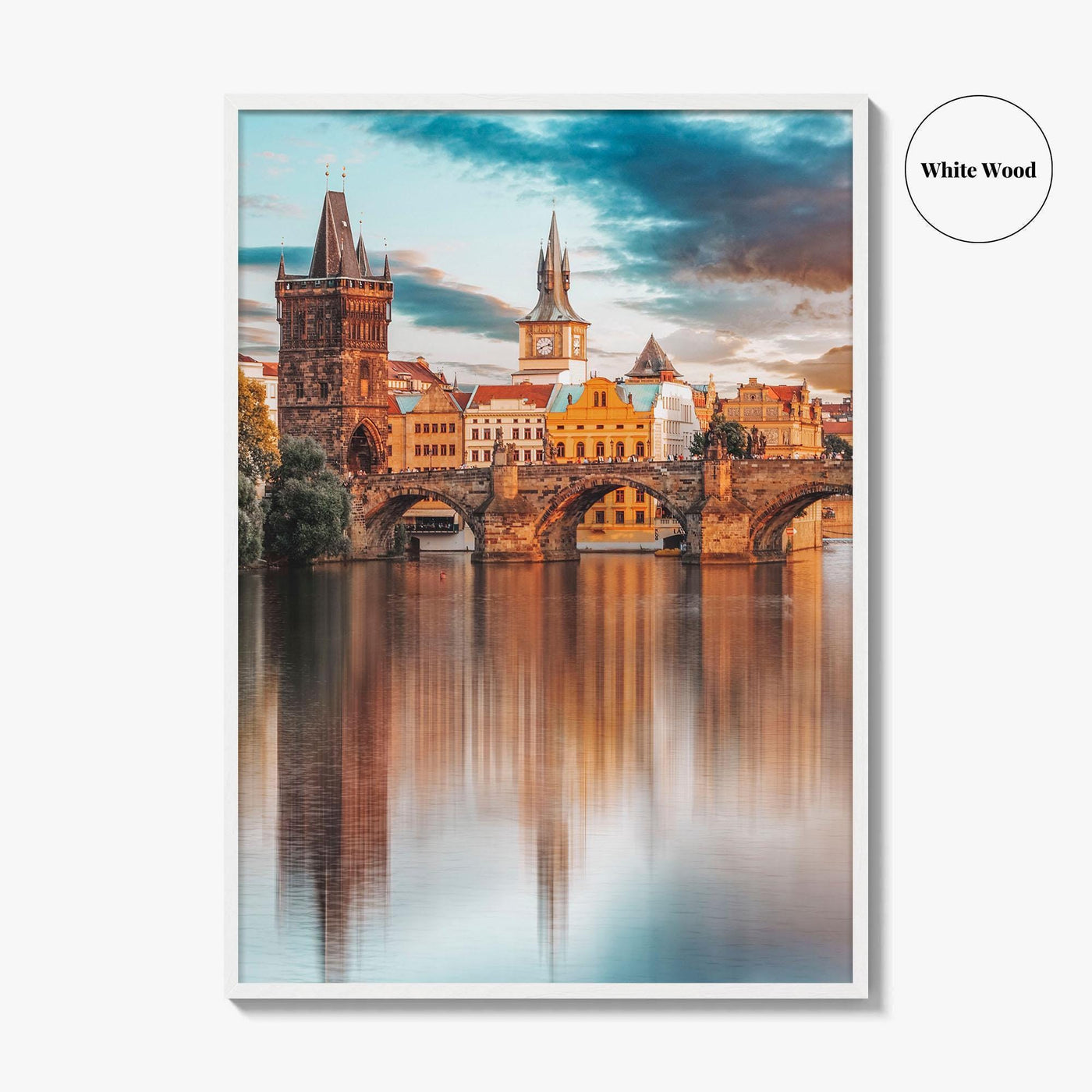 Prague Fine Art Photo Print, Charles Bridge, Czech Republic, Praha, Czechia, Photo Poster