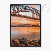 Queens New York Fine Art Photo Print, Astoria, Hell Gate Triboro Bridges, NYC