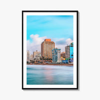 San Juan Skyline Fine Art Photo Print, Condado Beach, Puerto Rico, Wall Decor, Poster