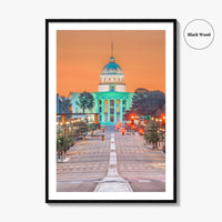 Montgomery Fine Art Photo Print, Alabama State Capitol, Wall Poster, USA