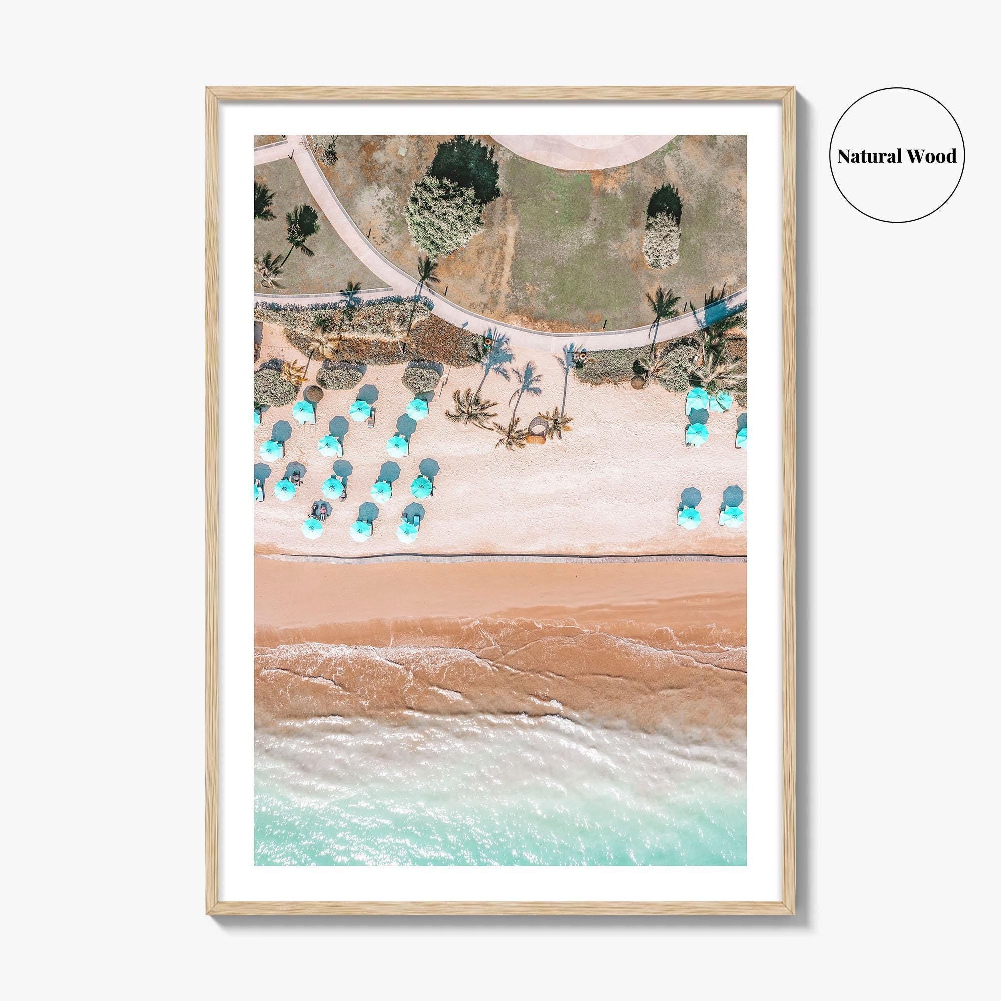 Khao Lak Fine Art Photo Print, Phang Nga Thailand, Aerial Resort View Wall Poster
