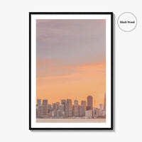 San Francisco Skyline Fine Art Photo Print, Bay Bridge, Treasure Island, California Poster, USA