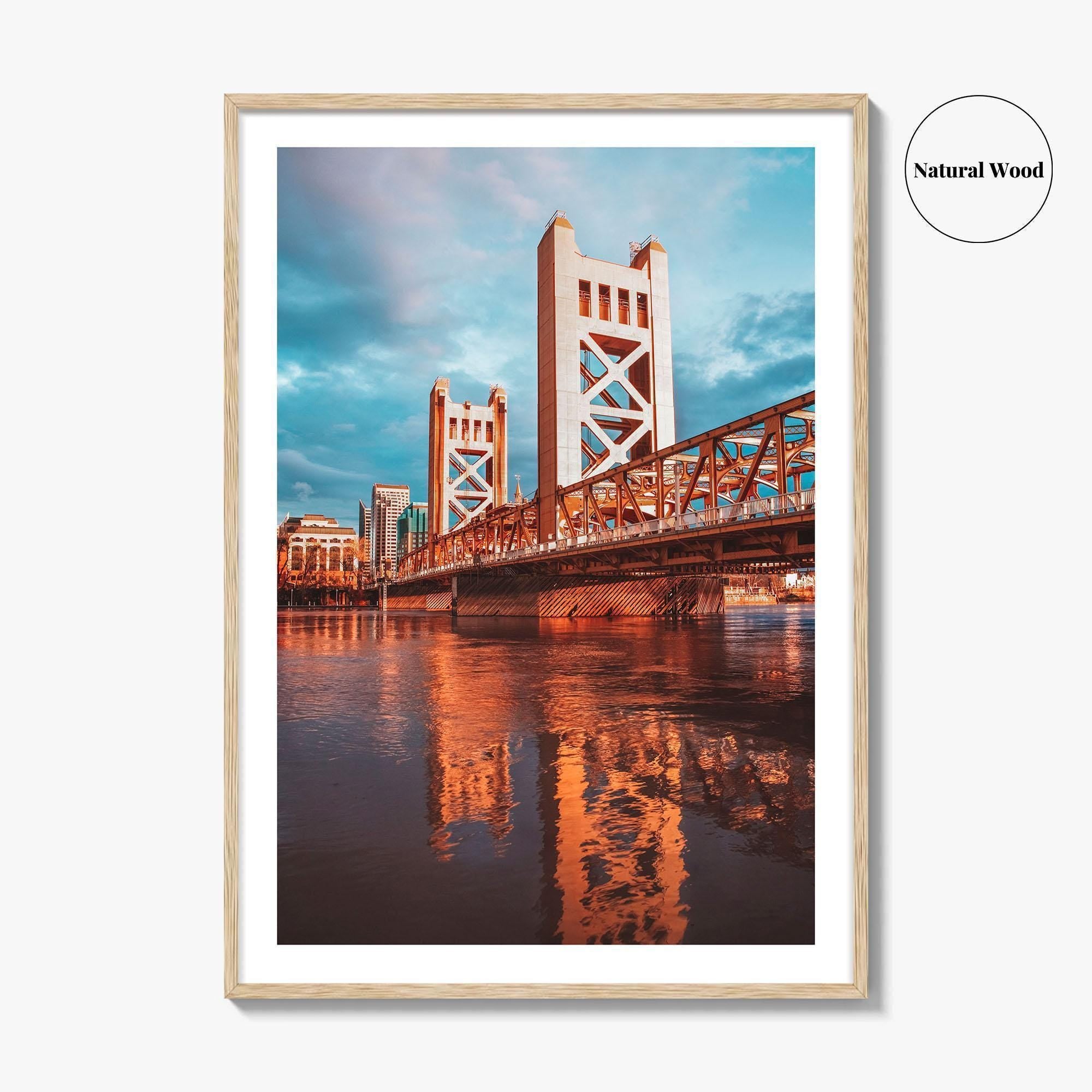 Sacramento Fine Art Photo Print, California Capital City, CA, USA, Wall Decor Poster