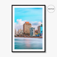 San Juan Skyline Fine Art Photo Print, Condado Beach, Puerto Rico, Wall Decor, Poster