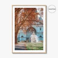 Melbourne Australia Fine Art Photo Print, Carlton Gardens Royal Exhibition Building, Wall Decor Poster
