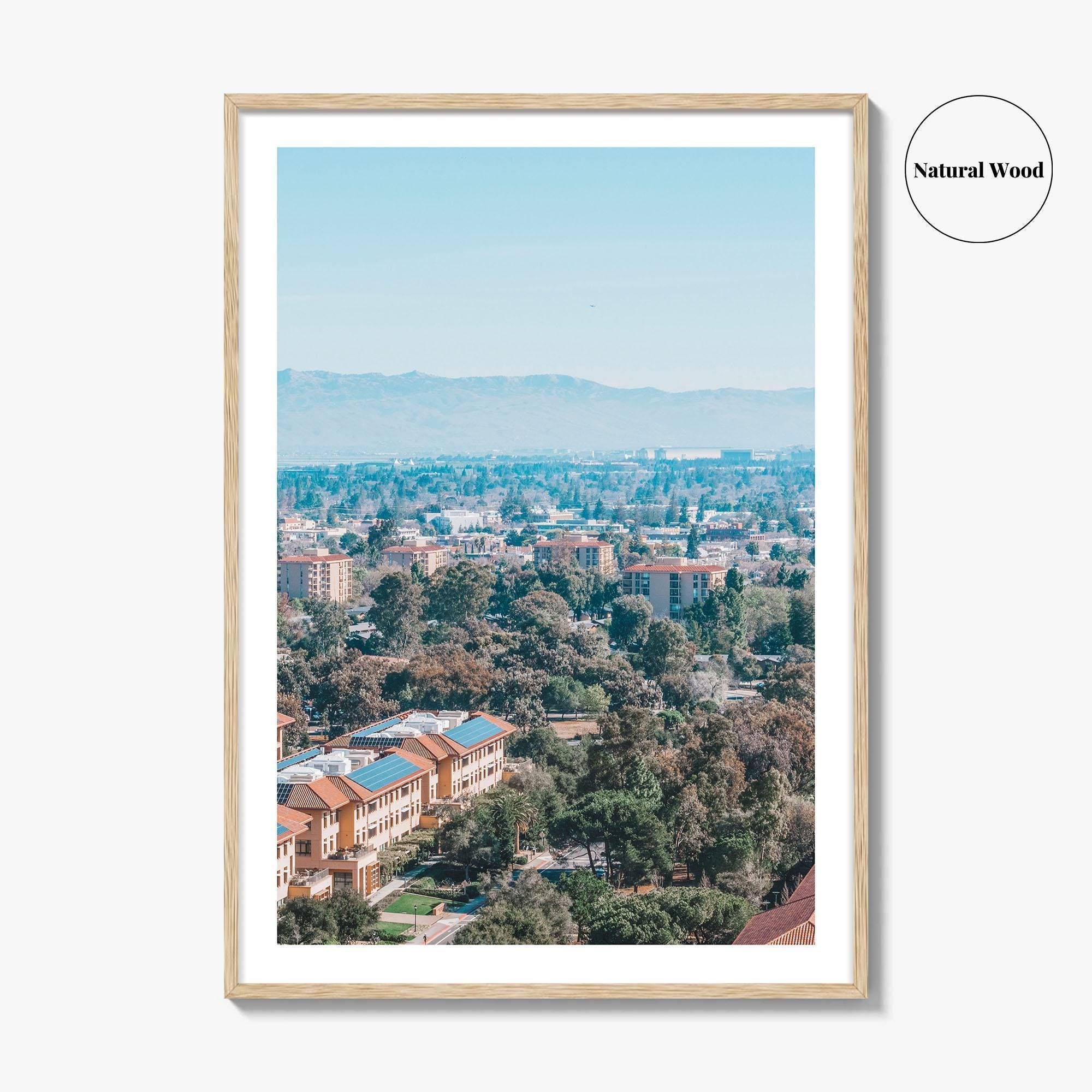 Palo Alto Fine Art Photo Print, Stanford University, Silicon Valley, California Wall Decor