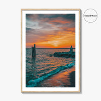 Narragansett Fine Art Photo Print, Point Judith, Rhode Island, USA Wall Decor Poster