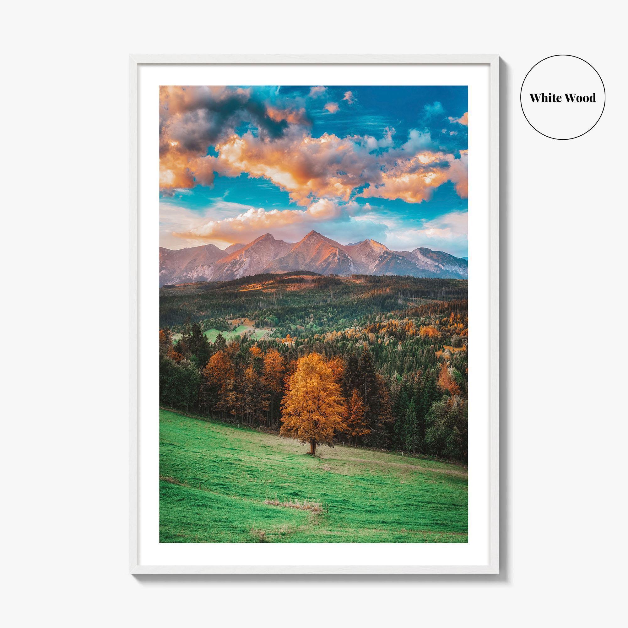 High Tatras Fine Art Photo Print, Tatra Mountains Poland Slovakia, Landscape Poster