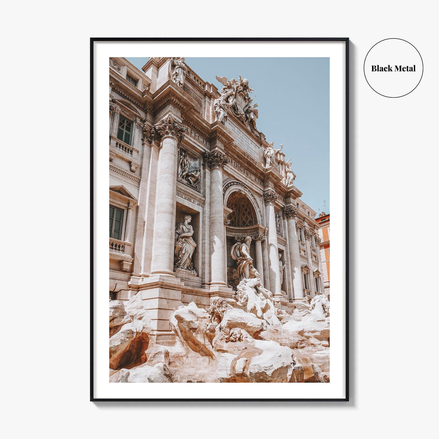 Rome Fine Art Photo Print, Trevi Fountain, Roma Italy Wall Decor, Photo Poster