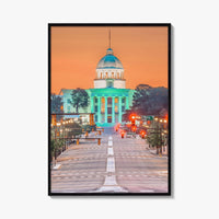 Montgomery Fine Art Photo Print, Alabama State Capitol, Wall Poster, USA
