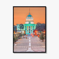 Montgomery Fine Art Photo Print, Alabama State Capitol, Wall Poster, USA